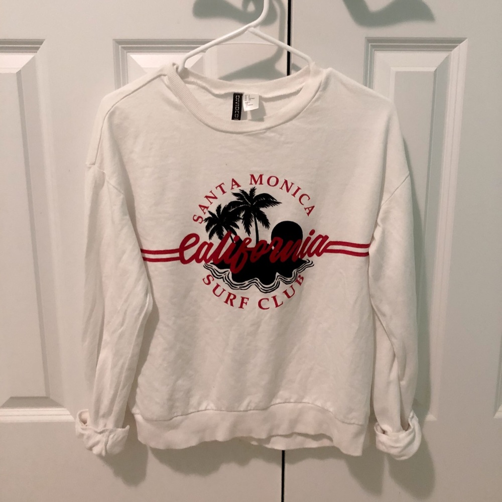 White California Graphic Sweatshirt